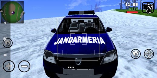 Dacia Logan Jandarmeria (PC AND MOBILE)