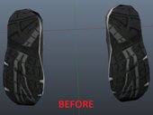 Upscaled Shoe Textures For Niko