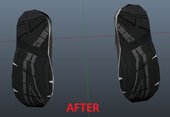 Upscaled Shoe Textures For Niko
