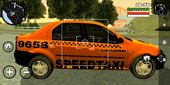 Dacia Logan Speed Taxi (PC And Mobile)