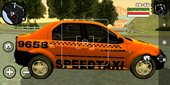 Dacia Logan Speed Taxi (PC And Mobile)