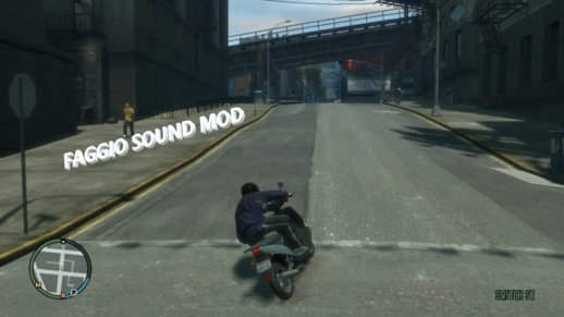 New Faggio Sound for GTA IV