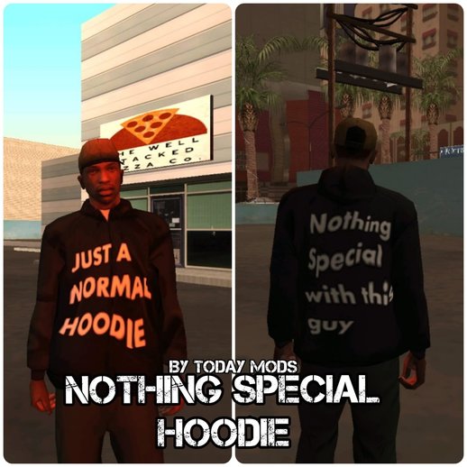 Nothing Special Black Hoodie