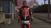 Corrupted Skeleton Outfit For Player Franklin 1.0