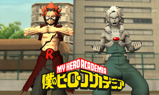 Red Riot & Real Steel (My Hero Academia)