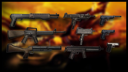 DRIV3R Weapon Pack