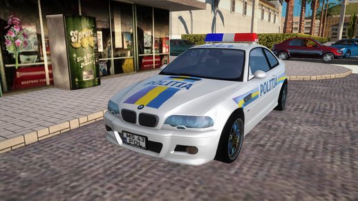 BMW M3 Politia Romana
