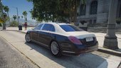 2019 Mercedes-Benz S650 Maybach [Add-On / Replace | FiveM]
