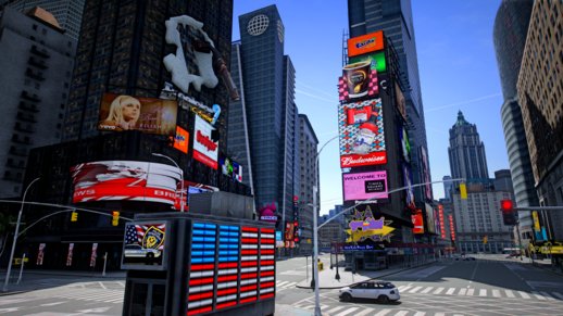 Times Square Real Billboards 2022