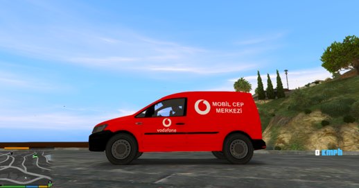 Volkswagen Caddy Vodafone Mobil Cep Merkezi