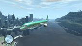 Aer Lingus Boeing 757-200 livery and fictional MTV Pimped My Plane Airbus A319 livery