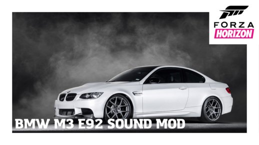 BMW M3 E92 Sound Mod [FH5]