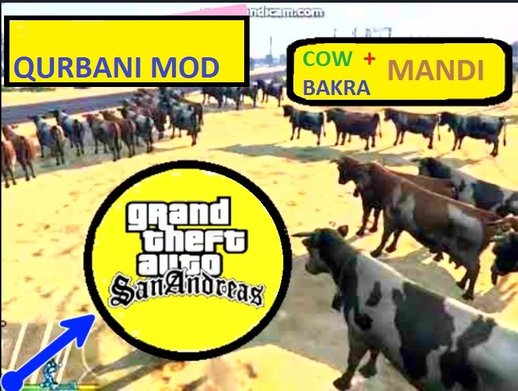 Bakra mandi + qurbani mod for Gta san andreas in pc