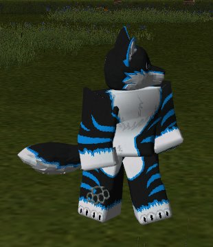 GTA Vice City Furry Wolf And Black Blue Roblox Mod 