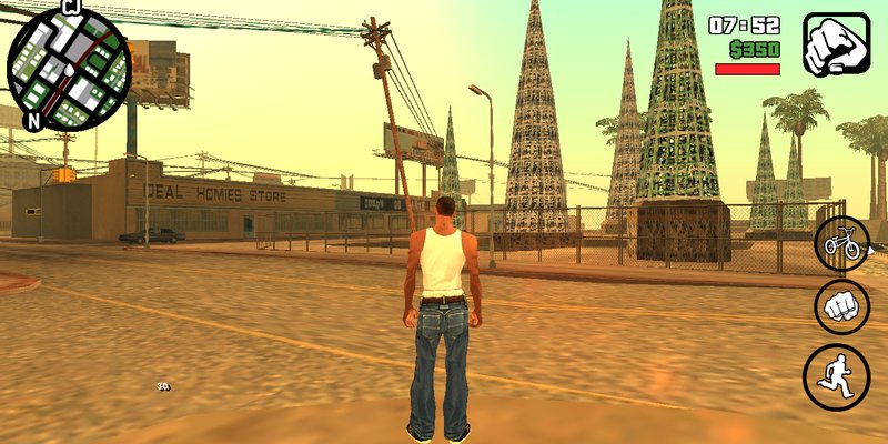 GTA San Andreas PS2 GRAPHICS for ANDROID Mod 