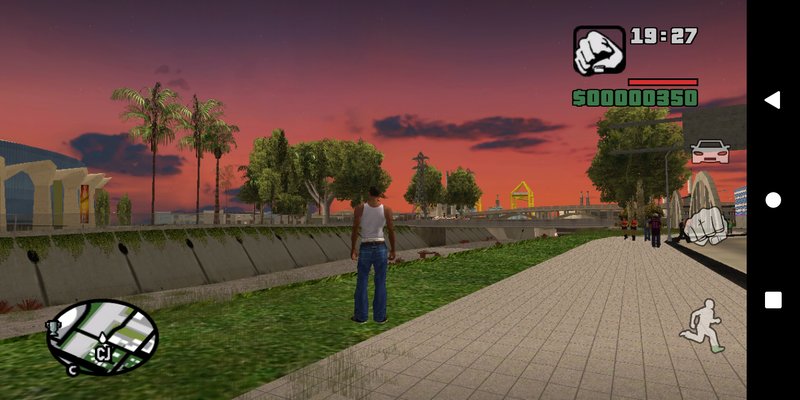 GTA San Andreas Skybox In The Definitive Edition For Android