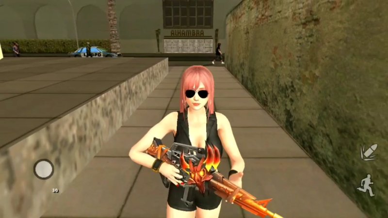 how to download free fire mod in gta san andreas