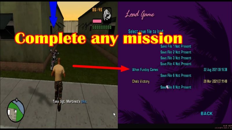 Download GTA VCS - Starter Save for GTA Vice City Stories