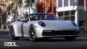 2020 Porsche 911 (992) Carrera 4S Cabriolet [Add-On | Animated Roof]