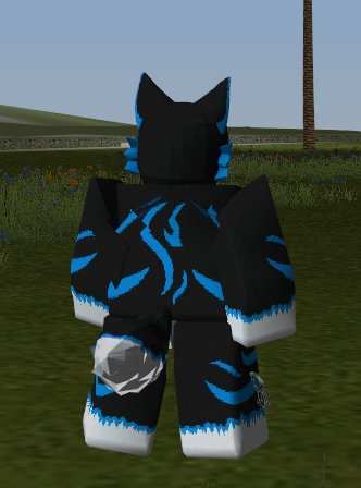 Furry Wolf And Black Blue Roblox