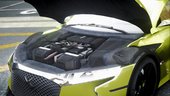 2016 DS Automobiles E-Tense Concept [Moving Steering Wheel]