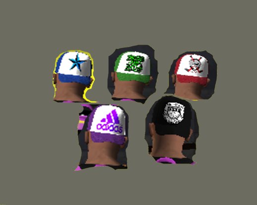 New Backwards B-Ball Caps