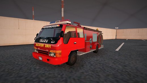 Isuzu ELF Giga NKR71 Double Cab Japan Fire Truck