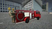 Isuzu ELF Giga NKR71 Double Cab Japan Fire Truck