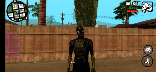 Black & Gold Suit for Mobile