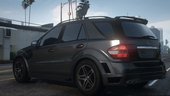 2008 Mercedes Benz ML 63 Amg (w164) [Add-On | Tuning | Extras | Wheels | VehFuncs V]