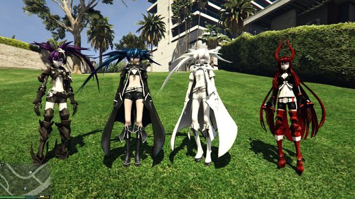 Black Rock Shooter Skinpack