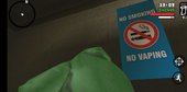 No Smoking No Vaping Gym Poster for Android