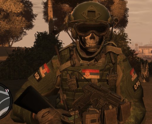 Niko Serbian Soldier