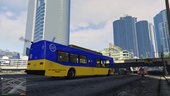 Los Santos Stands With Ukraine Bus and MetroTrain livery pack
