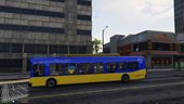 Los Santos Stands With Ukraine Bus and MetroTrain livery pack