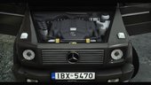 Mercedes Benz G class 1999 [Add-On | Extras | Wheels | VehFuncs V]