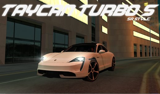 Porsche Taycan turbo S SA styled 