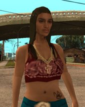 GTA San Andreas Artwork Woman Model