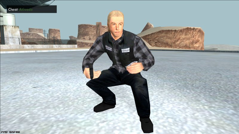 Gta San Andreas Skin Jax Teller Sons Of Anarchy Mod