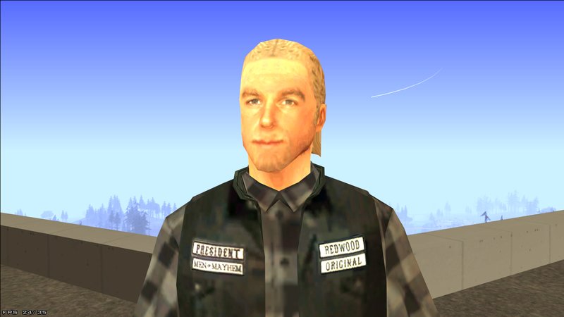 Gta San Andreas Skin Jax Teller Sons Of Anarchy Mod