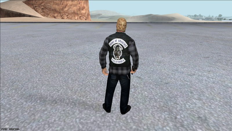 Gta San Andreas Skin Jax Teller Sons Of Anarchy Mod