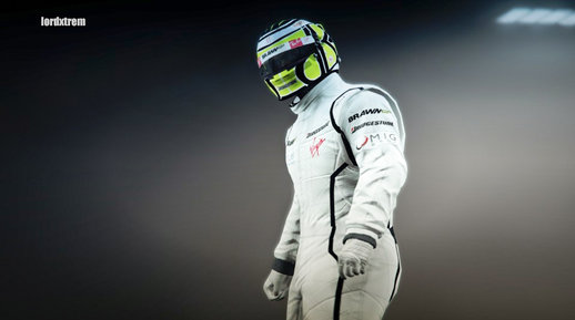 BrawnGP F1 suit 2009 for MP Male