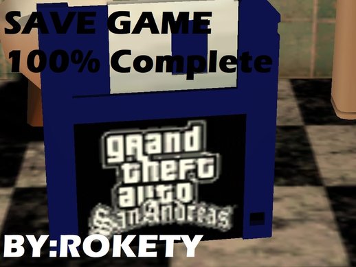 100% Complete Save Game 