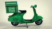 Vespa GrabFood Style