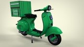 Vespa GrabFood Style