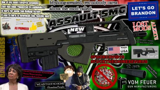 GTA V Vom Feuer Assault SMG [New GTAinside.com Release]