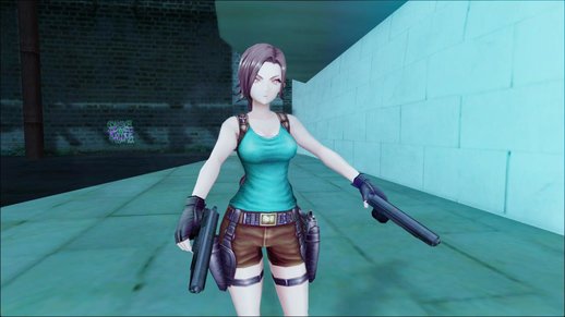 Tomb Raider Lara Croft Anime (War of the Visions)