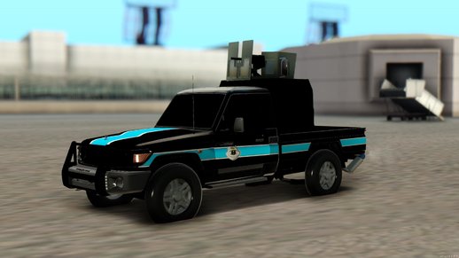 Toyota Land Cruiser Police [Suadi]