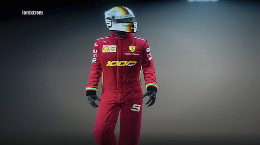 Ferrari 1000GP F1 suit 2020 for MP Male