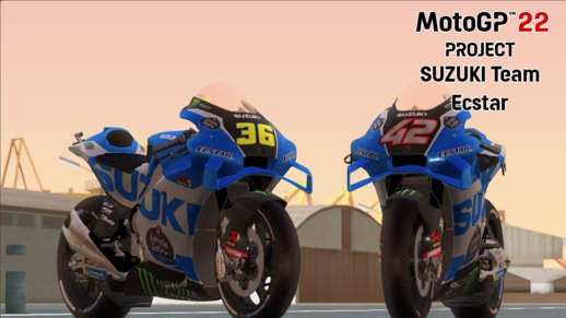 [MotoGP 2022] SUZUKI GSX-RR Team Ecstar